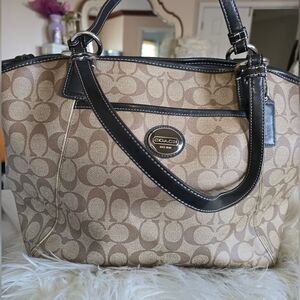 Coach Peyton Signature Tote F 19816